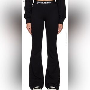 Palm Angels Black Flare Pants